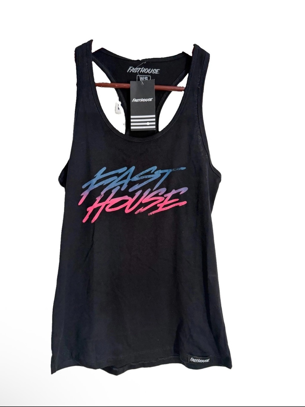 Fast House Women’s Racerback Black Tank  Women’s Size Small